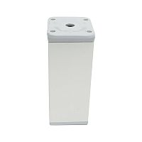 Опора A223 100мм (алюминий) 40х40 квадратная REJS