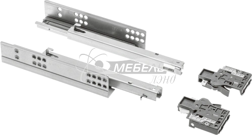 Напр шуфляд GTV MODERNSLIDE ч\в с доводчиком L-400 (для 18мм)