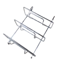 Полка на релинг D-16  3 уровня Хром *****