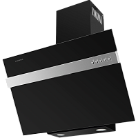 Кухонная вытяжка MAUNFELD Bridge Line 60 черный\вставка сатин