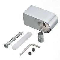 д-16 Держатель релинга простой хром 50шт/уп GTV