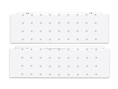 Боковина перфорированная L-500 средняя белая для MODERN BOX
