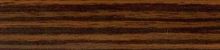 Зебрано коричневое ZP-8213 Кромка д/МДФ УФ (22х1)