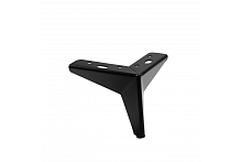 Опора STAR H105 мм стальная черная матовая GTV