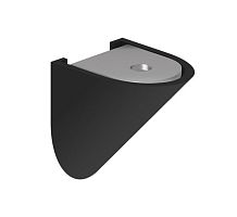 Уголок Z-02 (80 шт. в упак.) металл/пластик ЧЕРНЫЙ