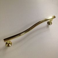 Ручка UP 3803/128 волна Золото 40шт/уп