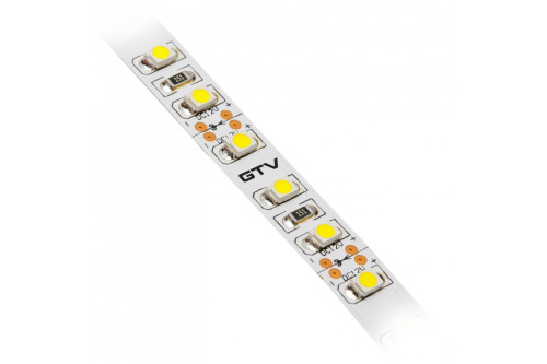 Лента Flash 3528, 600 LED, теплый белый, 48Вт без силикона 8мм, 50м, 12В, (метражом) фото 2