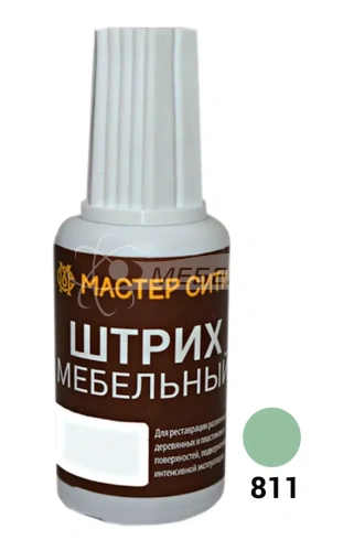 Штрих мебельный Зеленый светлый
