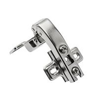 Петля 90° KT, ответная планка Н=2, без еврошурупа сталь GTV