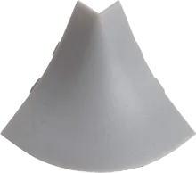 Уголок д/плинтуса наружный Пепел THERMOPLAST 25шт/уп
