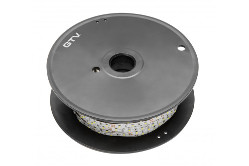 Лента Flash 3528, 600 LED, теплый белый, 48Вт без силикона 8мм, 50м, 12В, (метражом)