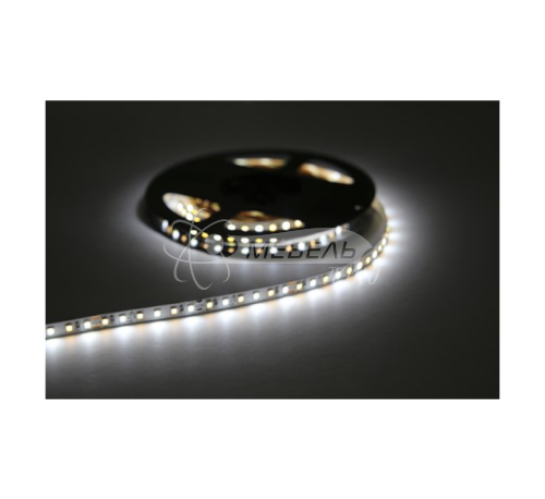 Лента Flash 2835, 300 LED холодный белый, 30Вт без силикона 8мм, рулон 5 м, 12В фото 2