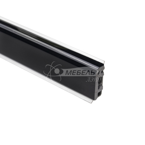 Плинтус ITALO WAP Thermoplast L-3м черный блеск