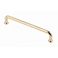 Ручка NORD L128 мм блестящее золото