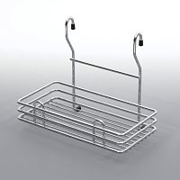 Полка на релинг D-16  1 уровень средняя Сатин WE04.0022.004 REJS *****