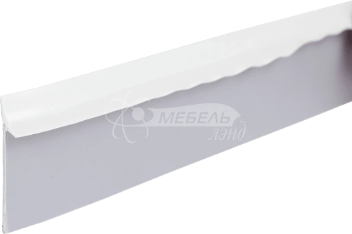 Уплотнитель-плинтус универсальный гибкий 24*8,9*4200 Thermoplast-3001 Белый *****