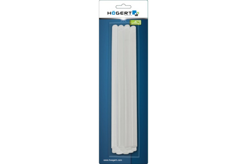 Клеевые стержни белые 11,2х200 мм, 12 шт.