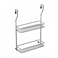 Полка на релинг D-16  2 уровня малая Сатин WE04.0017.004 REJS *****
