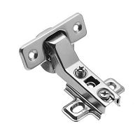 Петля +30° KT, ответная планка H=2, без еврошурупа сталь GTV