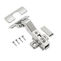 Петля +30° HCKT с доводчиком, CLIP-ON, ответная планка H=0 GTV