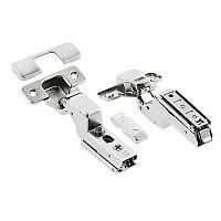 Петля SOLID PRO внутренняя, с регулировкой 3D, без евро,  с комплектом заглушек