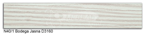 Бодега светлая N40/1 Кромка (22х0,8) Polkemic ABS (ЗАКАЗНАЯ)