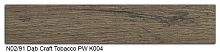 Дуб крафт тобакко N02/91 Кромка (22х0,8) Polkemic ABS