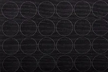 Заглушка -самоклейка Черная структура1л/25шт D14 Folmag